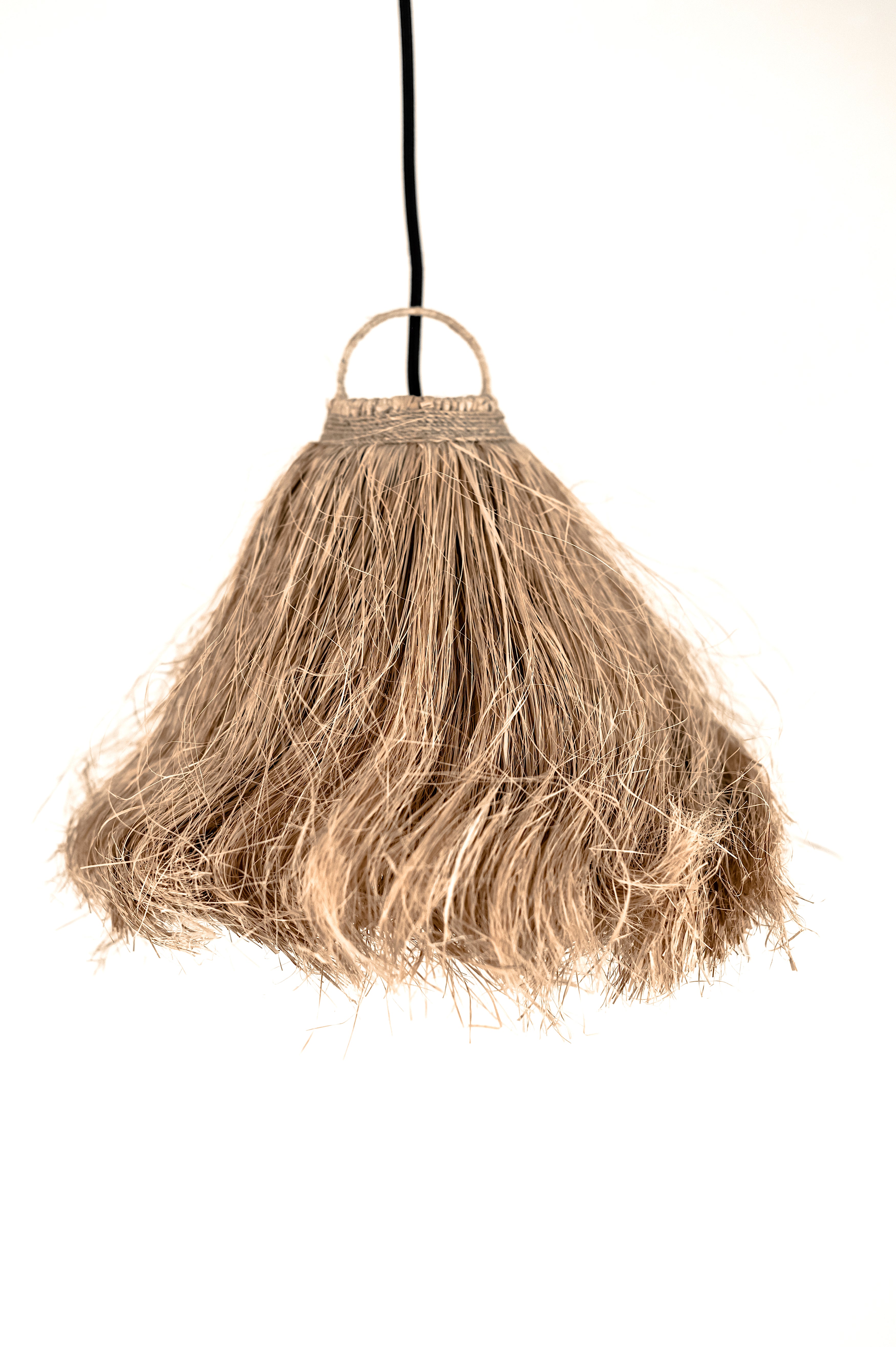 Seagrass Eco Friendly Lamp - Boho Style Lamp - Monnarita - handmade lamp