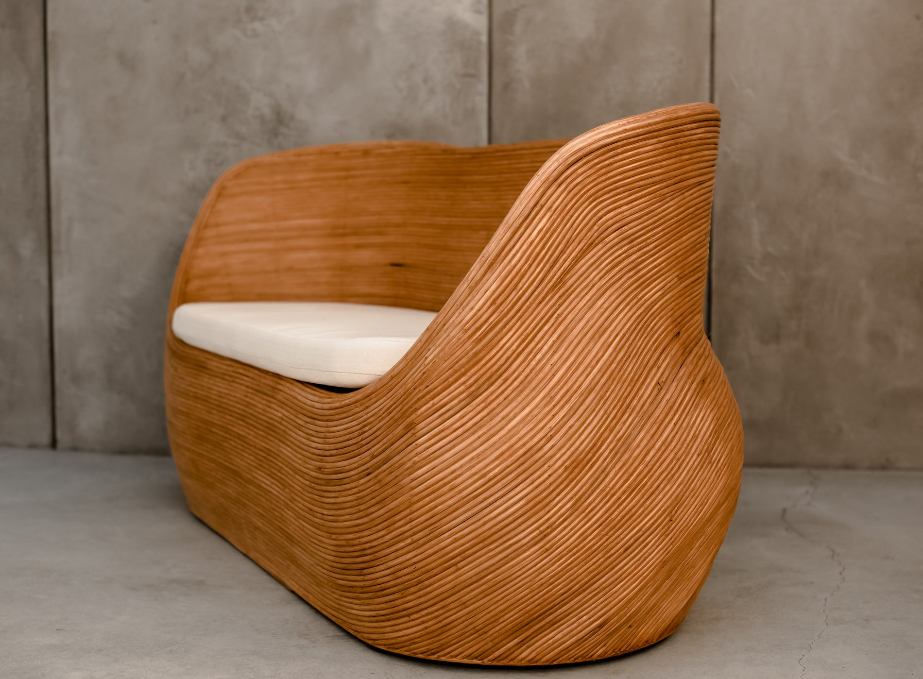 Rattan Chair and Table Set - Rattan Furniture - Boho Style - Monnarita - handmade furniture