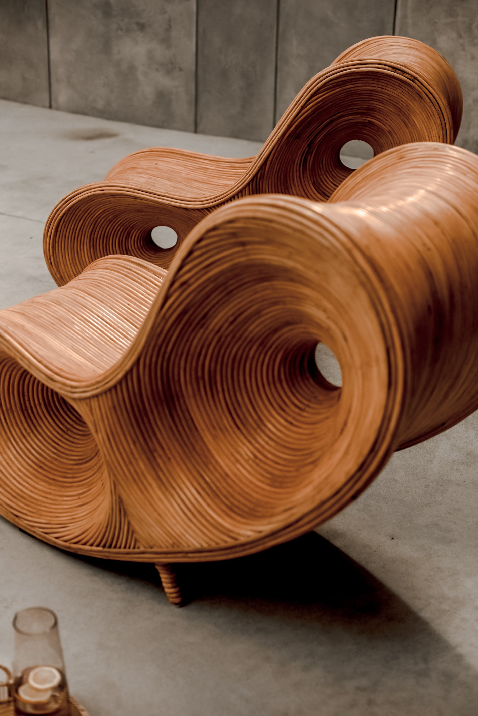 Rattan Lounge Chair - Rattan Furniture - Monnarita - handmade furniture
