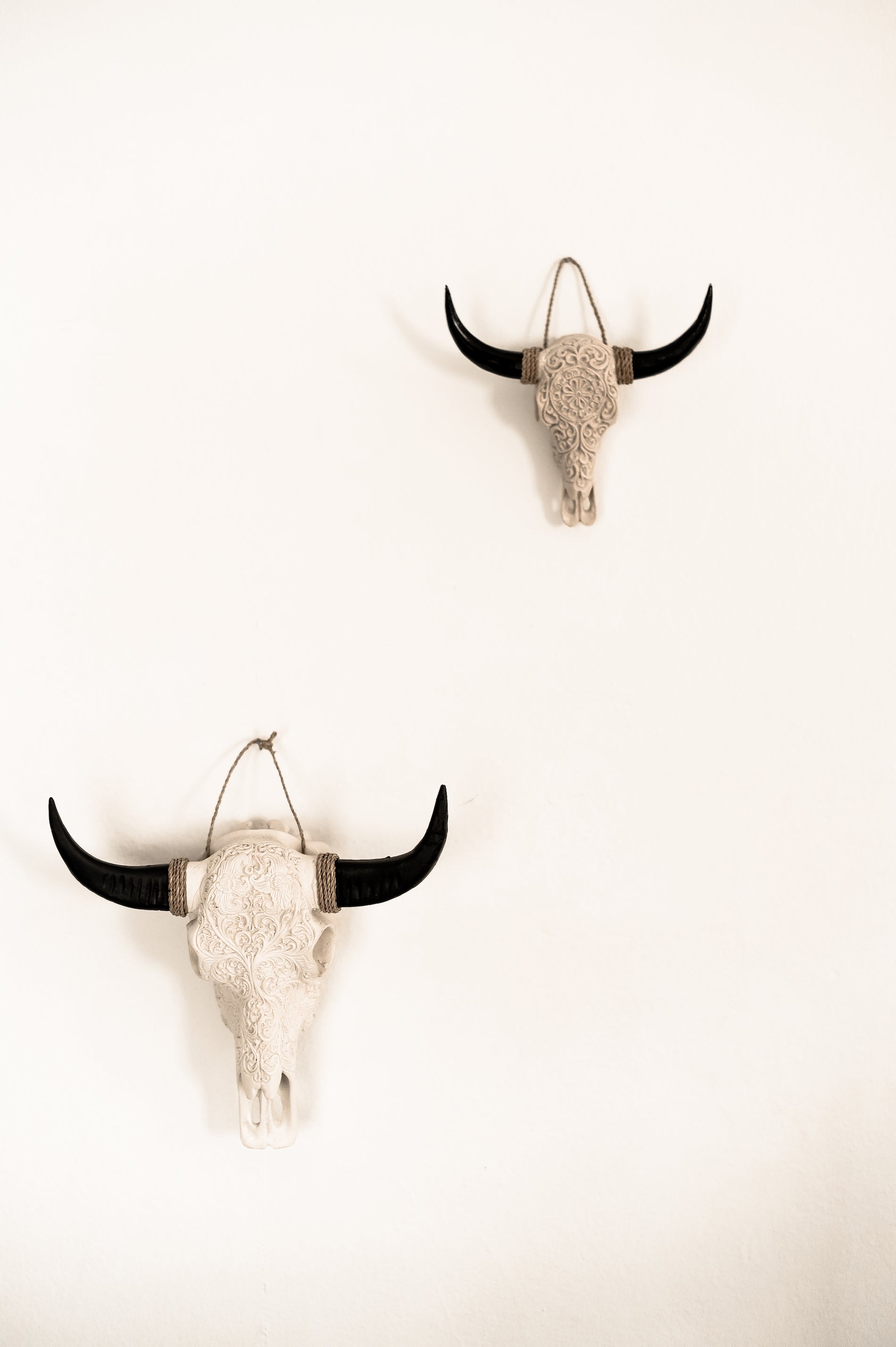 Bull Head Decor - Hang Wall Decor - Monnarita - handmade decor