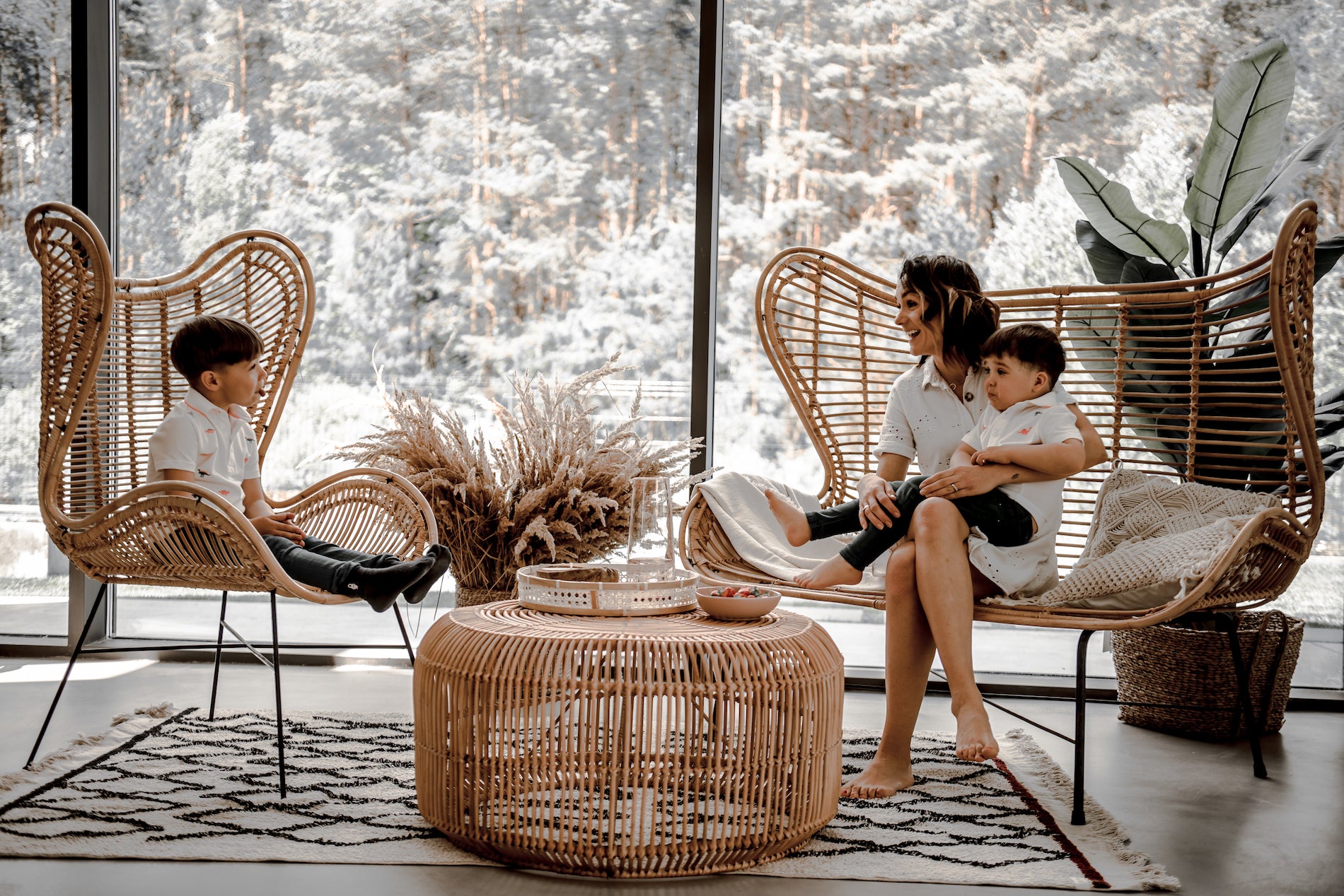 Rattan Sofa - Rattan Furniture - Boho Style Chair - Monnarita