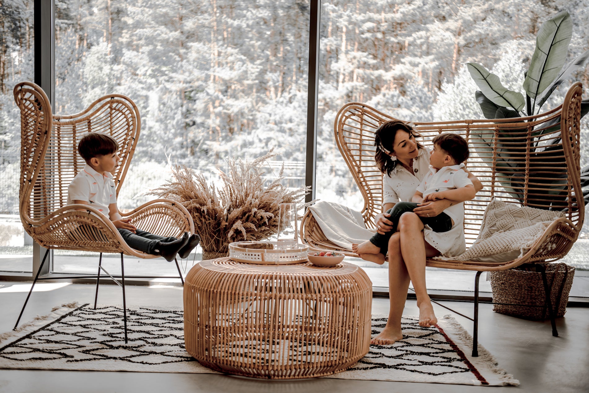 Rattan Sofa - Rattan Furniture - Boho Style Chair - Monnarita