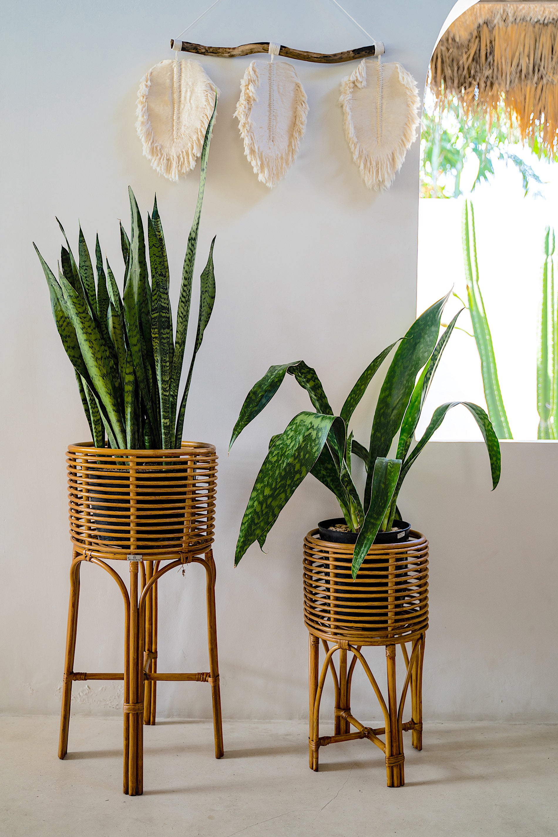 Flower Stand/Pot - Eco Friendly Pot - Boho Home Decor - Monnarita - handmade decor