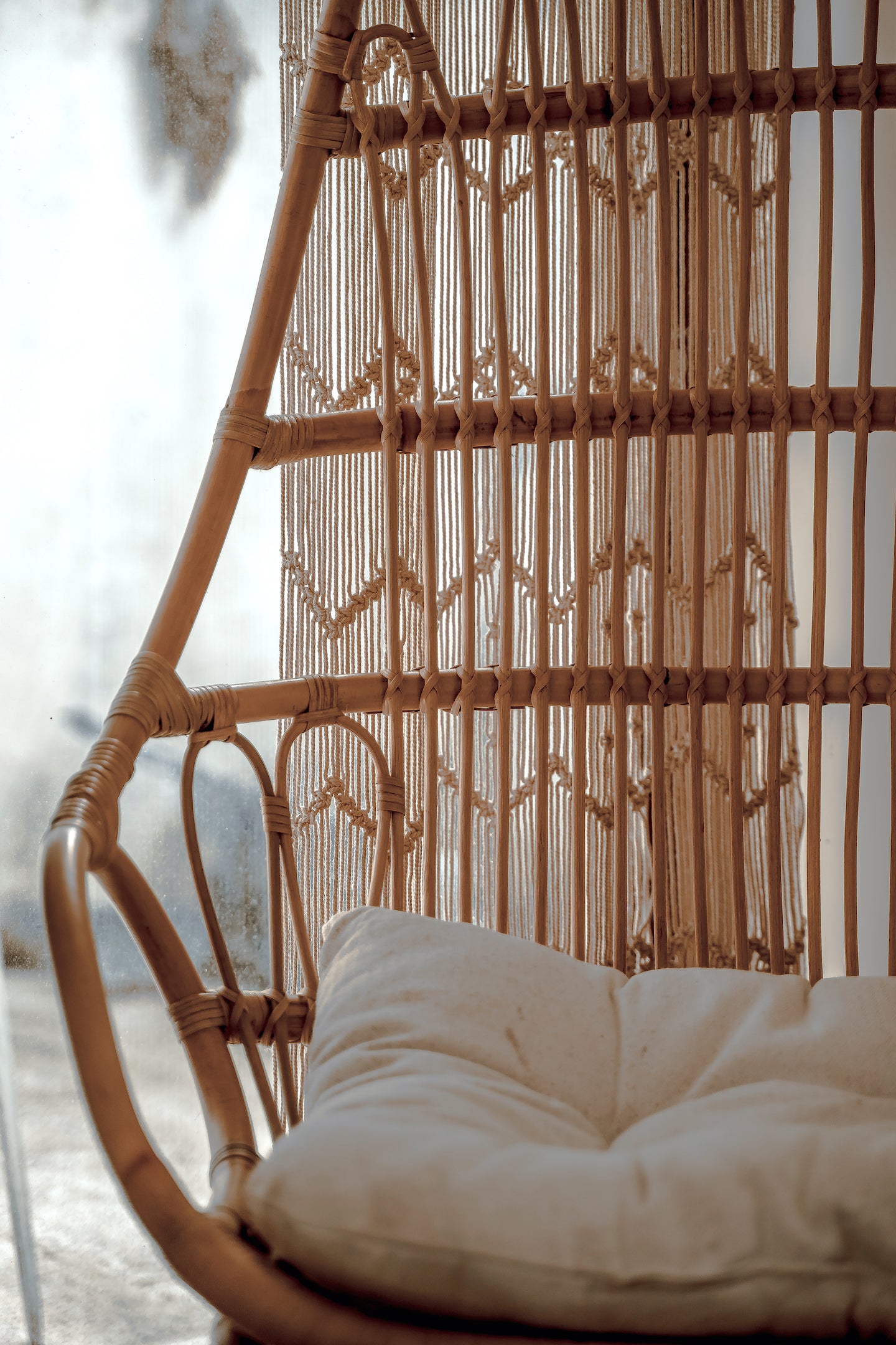 Rattan Chair - Rattan Furniture - Boho Style Chair - Monnarita - handmade chair